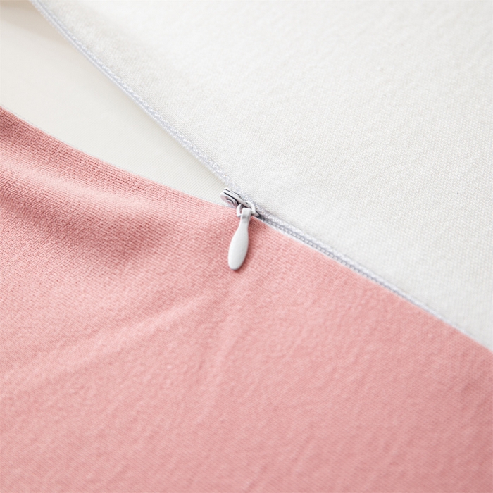 91家纺网 家纺一手货源 找家纺 一粒麦子乳胶馆 2026年新款枕头枕芯生物基面包枕高低枕生物机新款枕头枕芯 高低枕-粉白