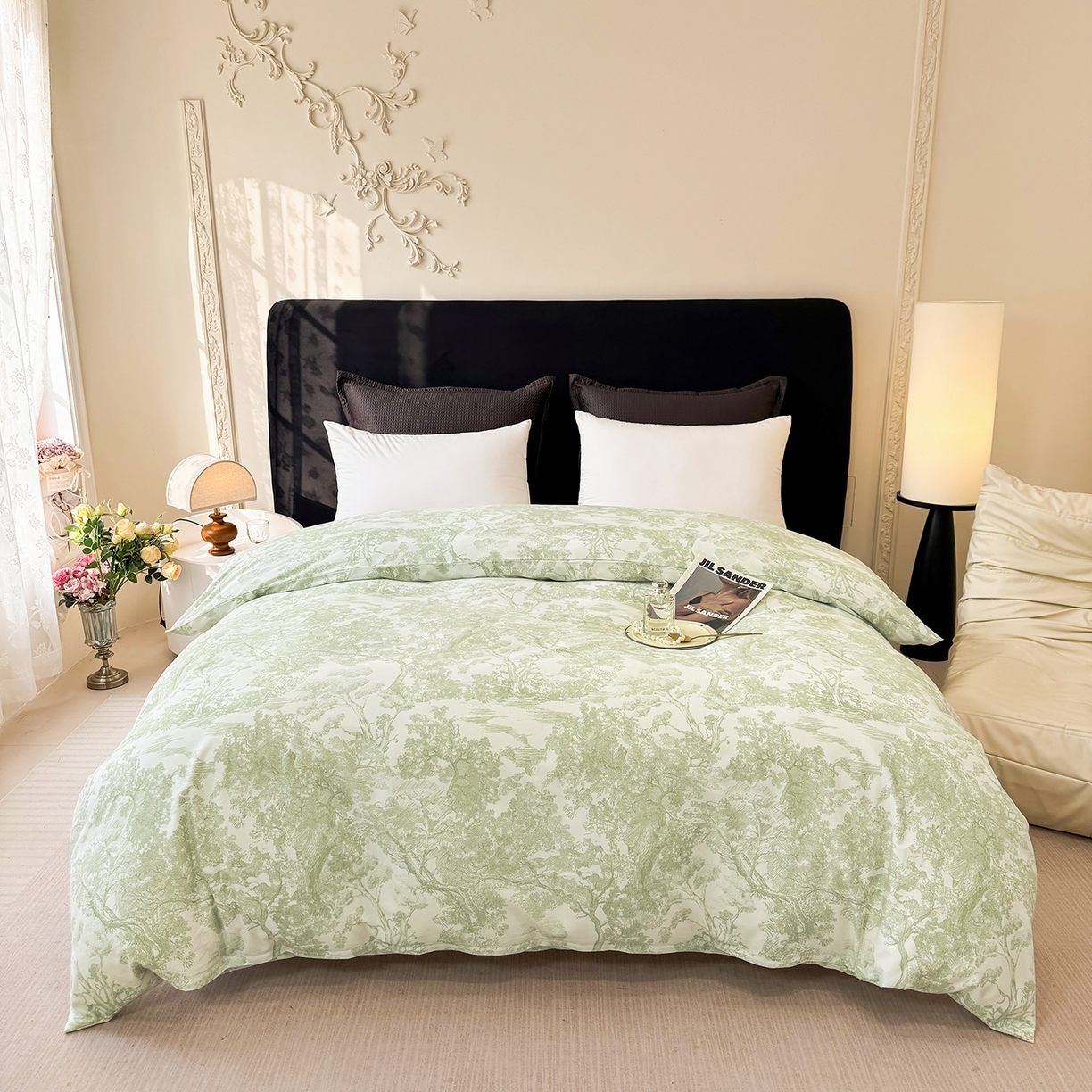 91家纺网 家纺一手货源 找家纺 （总）壹贝家纺 2026新款全棉磨毛单品被套系列