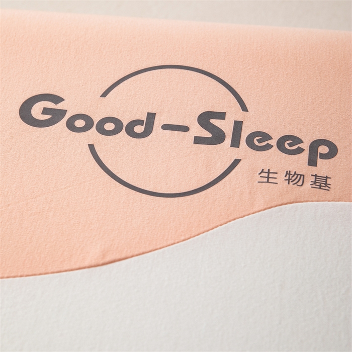 91家纺网 家纺一手货源 找家纺 一粒麦子乳胶馆 2026年新款枕头枕芯生物基面包枕高低枕生物机新款枕头枕芯 高低枕-橘白