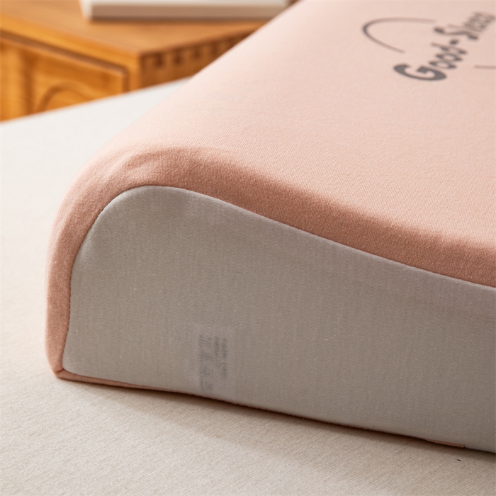 91家纺网 家纺一手货源 找家纺 一粒麦子乳胶馆 2026年新款枕头枕芯生物基面包枕高低枕生物机新款枕头枕芯 高低枕-橘白