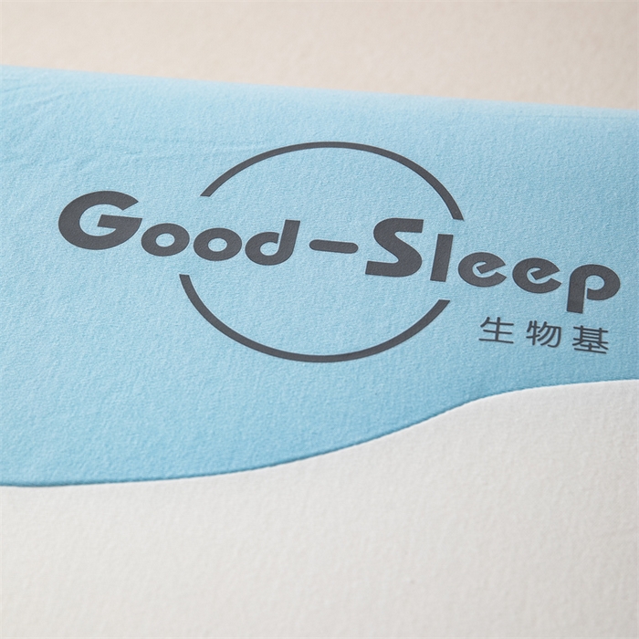 91家纺网 家纺一手货源 找家纺 一粒麦子乳胶馆 2026年新款枕头枕芯生物基面包枕高低枕生物机新款枕头枕芯 高低枕-天蓝白