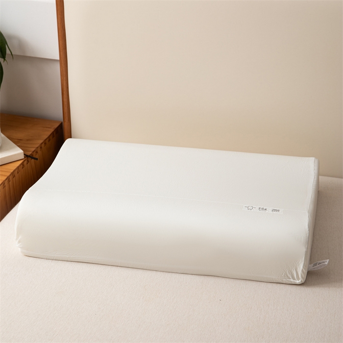 91家纺网 家纺一手货源 找家纺 一粒麦子乳胶馆 2026年新款枕头枕芯生物基面包枕高低枕生物机新款枕头枕芯 高低枕-灰咖