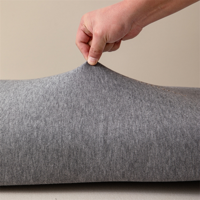 91家纺网 家纺一手货源 找家纺 一粒麦子乳胶馆 2026年新款枕头枕芯生物基面包枕高低枕生物机新款枕头枕芯 高低枕-灰咖