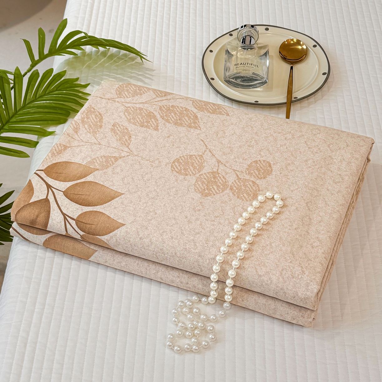 91家纺网 家纺一手货源 找家纺 壹贝家纺 2026新款全棉磨毛单品被套系列 叶问