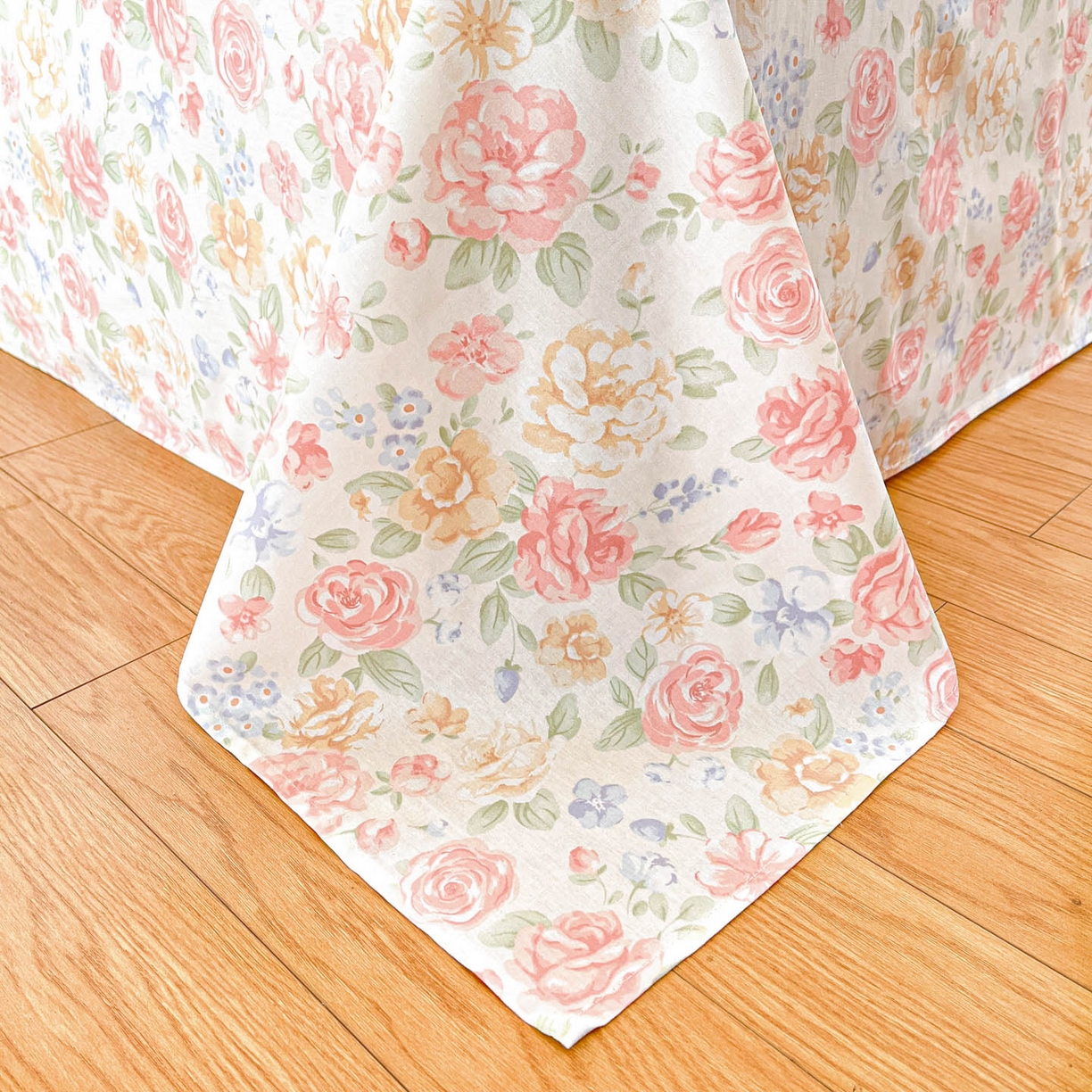 91家纺网 家纺一手货源 找家纺 （总）铭成家纺 2026新款全棉印花小清新四件套（提供买家秀）