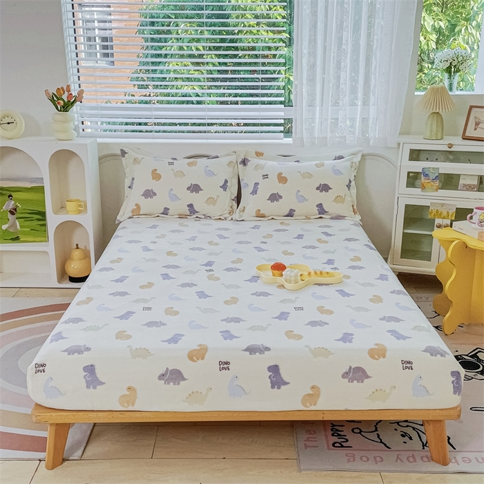 91家纺网 家纺一手货源 找家纺 （总）锦罗绣 2025新款230克牛奶绒印花单床笠