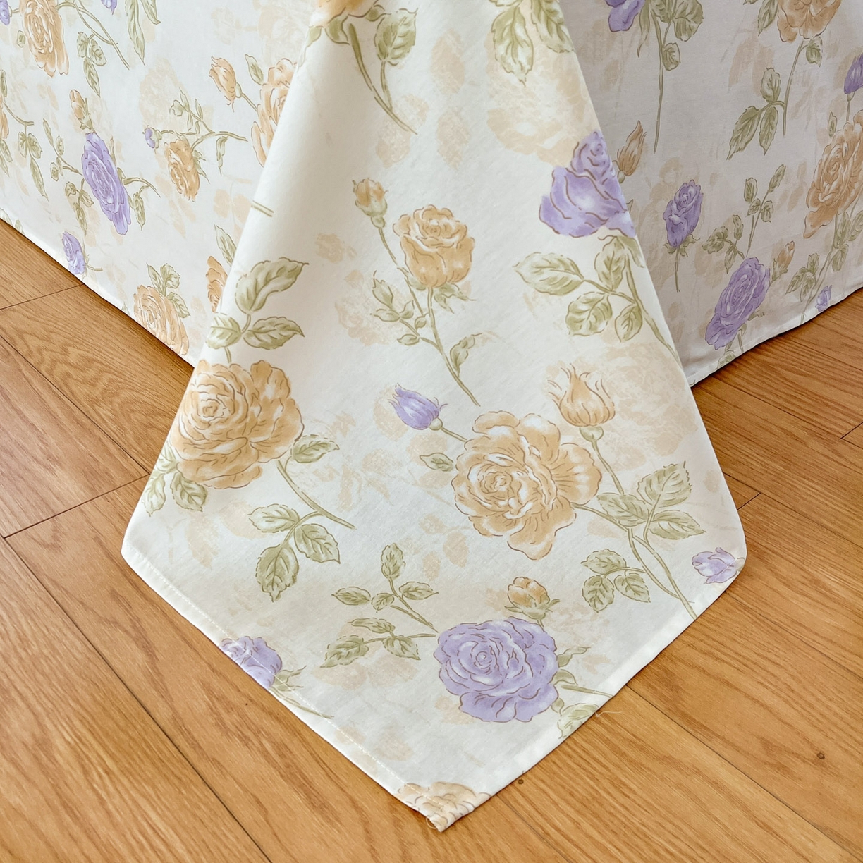 91家纺网 家纺一手货源 找家纺 铭成家纺 2026新款全棉印花小清新四件套（提供买家秀） 诗情画意