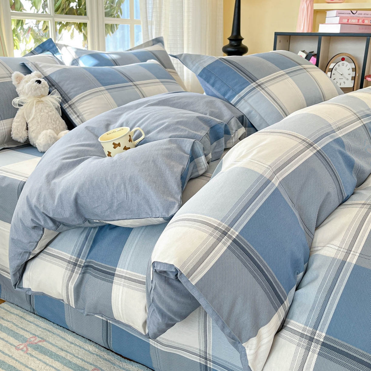 铭成家纺 2026新款全棉印花小清新单被套（提供买家秀） 卡萨诺