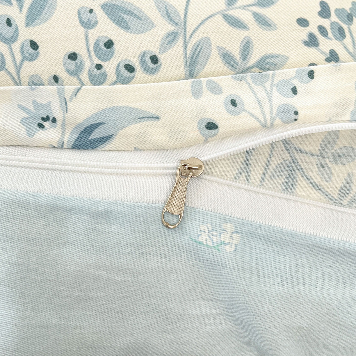 91家纺网 家纺一手货源 找家纺 铭成家纺 2026新款全棉印花小清新单被套（提供买家秀） 蓝沫