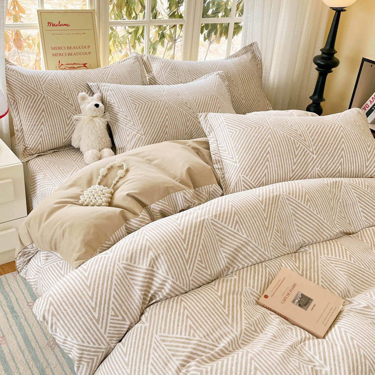 91家纺网 家纺一手货源 找家纺 铭成家纺 2026新款全棉印花小清新单被套（提供买家秀） 卢卡斯