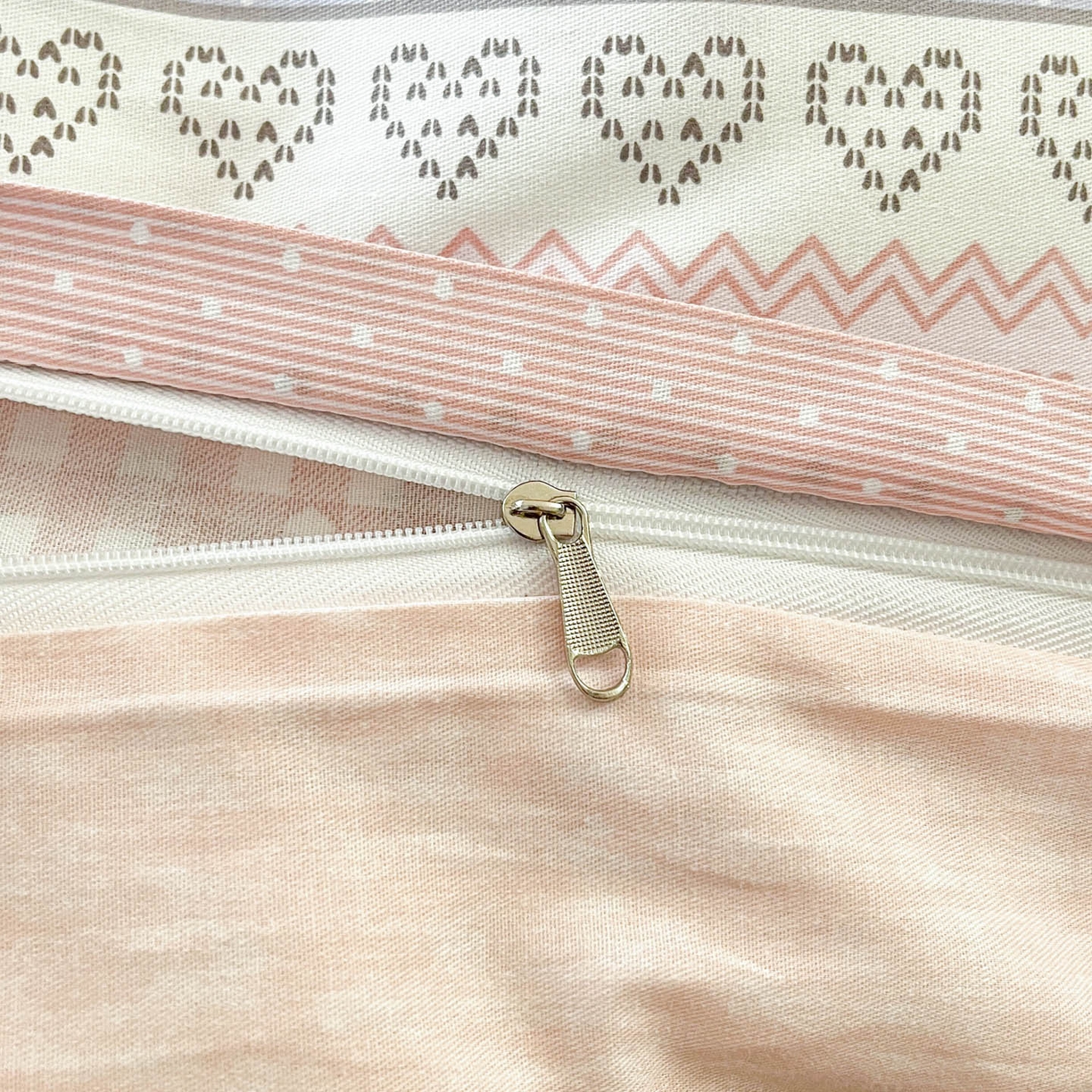 91家纺网 家纺一手货源 找家纺 铭成家纺 2026新款全棉印花小清新单被套（提供买家秀） 心软曲奇