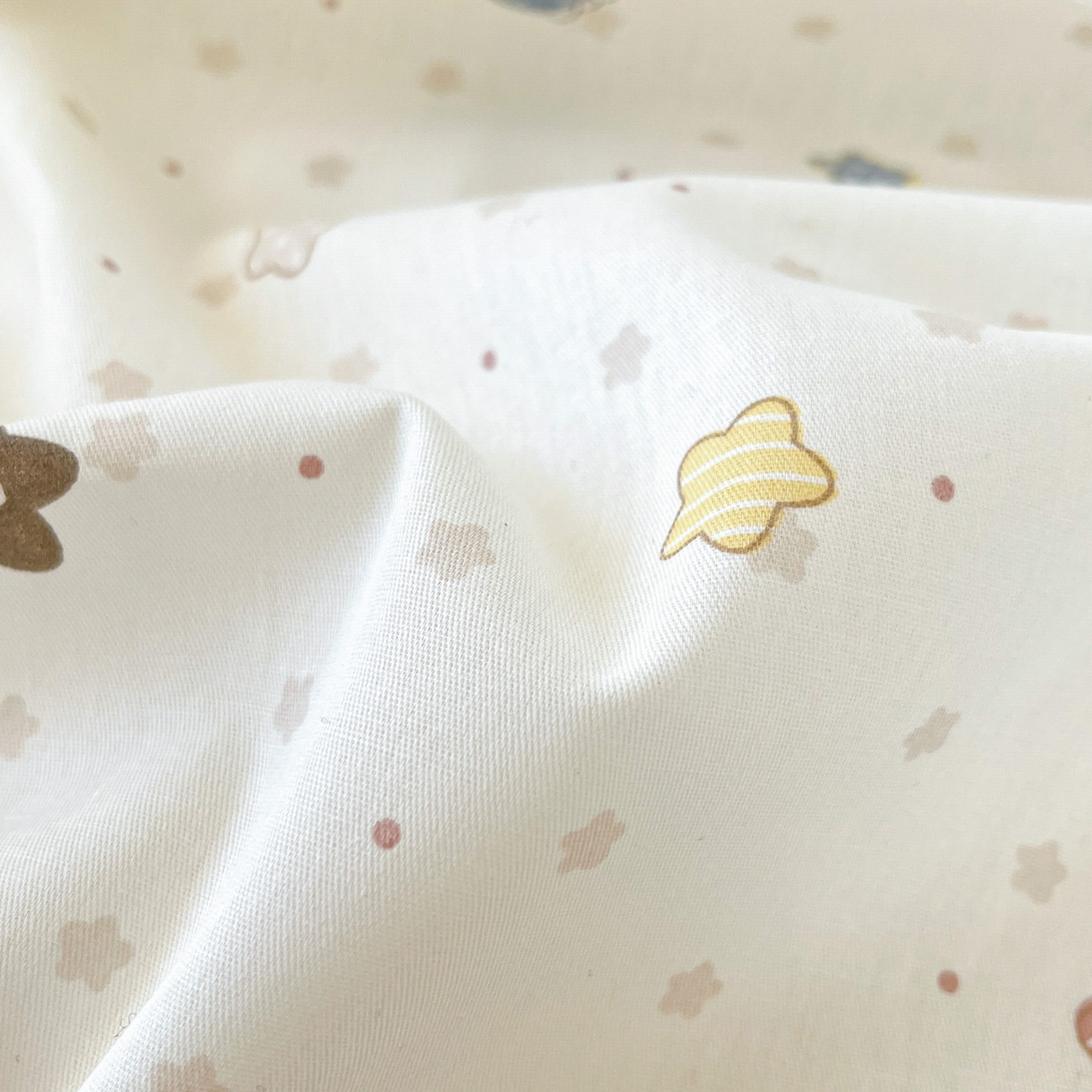 91家纺网 家纺一手货源 找家纺 铭成家纺 2026新款全棉印花小清新单被套（提供买家秀） 珍妮小兔