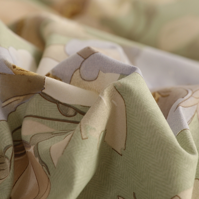 91家纺网 家纺一手货源 找家纺 幸嘉轩 2026新款全棉纯棉加厚百分百磨毛四件套 花灿烂