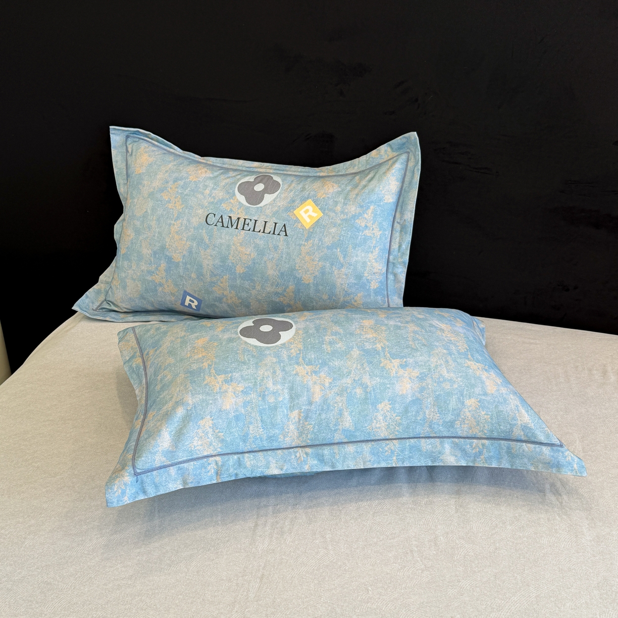 91家纺网 家纺一手货源 找家纺 幸嘉轩 2026新款全棉纯棉加厚百分百磨毛四件套 月光旅程