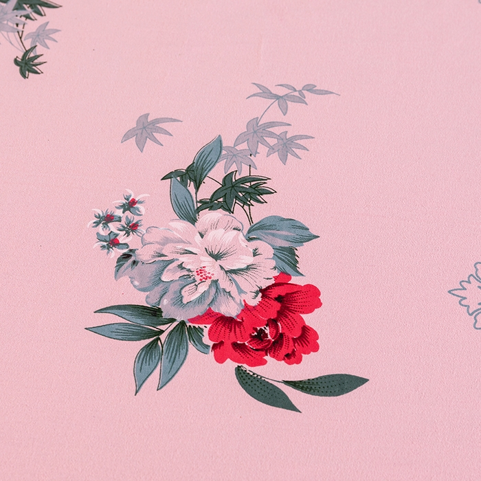 91家纺网 家纺一手货源 找家纺 居美良品 2026新款100%全棉纯棉老式国民床单老上海海床单-牡丹绽放 牡丹绽放-玉色