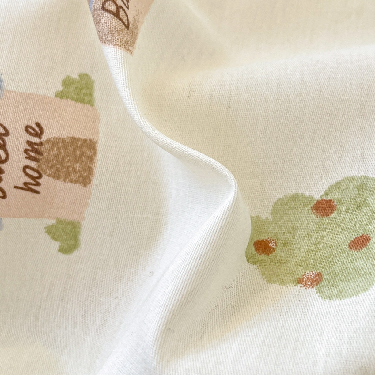 91家纺网 家纺一手货源 找家纺 （总）铭成家纺 2026新款全棉印花小清新单床单（提供买家秀）