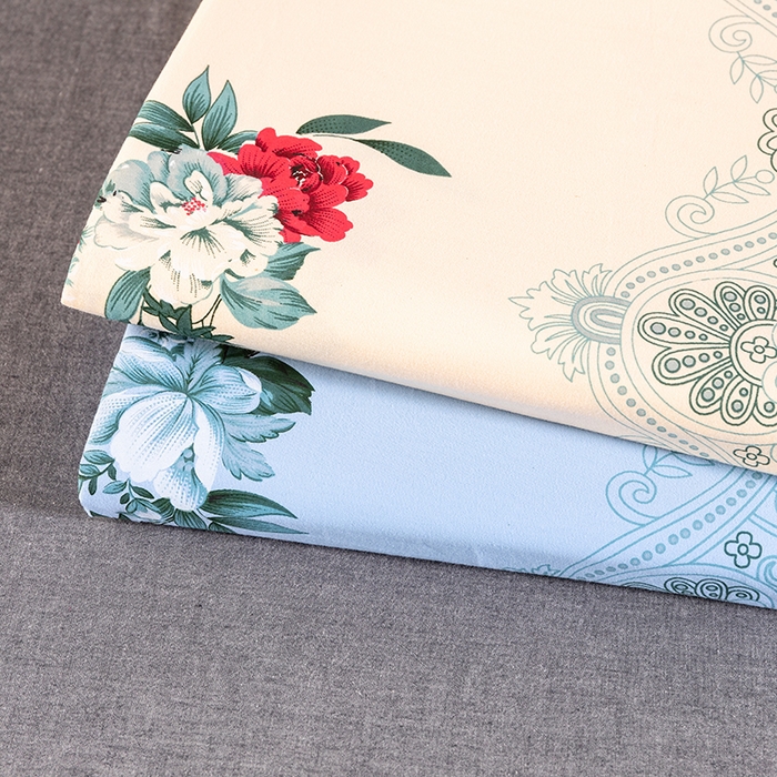 91家纺网 家纺一手货源 找家纺 居美良品 2026新款100%全棉纯棉老式国民床单老上海海床单-牡丹绽放 组合图仅供展示不可下单