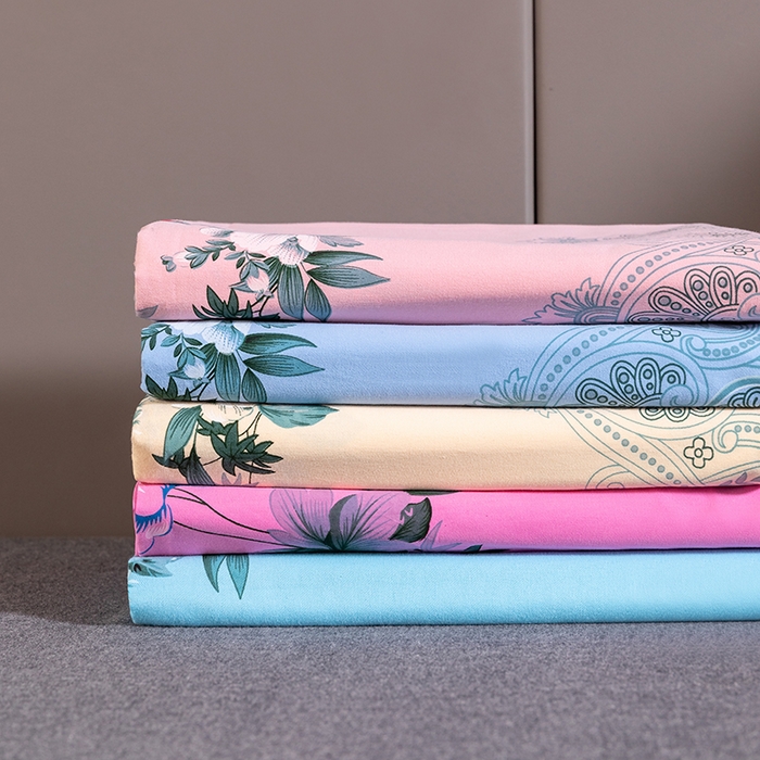 91家纺网 家纺一手货源 找家纺 居美良品 2026新款100%全棉纯棉老式国民床单老上海海床单-牡丹绽放 组合图仅供展示不可下单