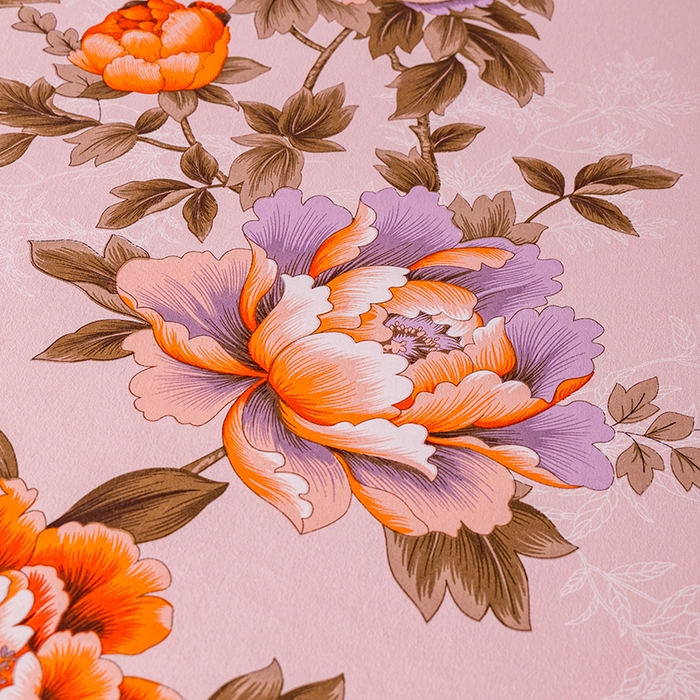 91家纺网 家纺一手货源 找家纺 居美良品 2026新款100%全棉纯棉老式国民老上海床单-牡丹飞燕 牡丹飞燕-淡玉