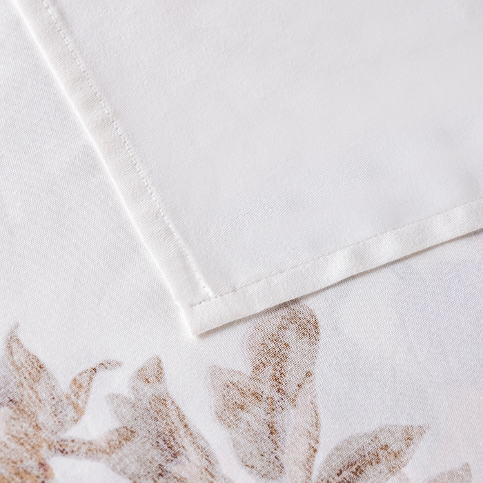 91家纺网 家纺一手货源 找家纺 居美良品 2026新款100%全棉纯棉老式国民老上海床单-牡丹飞燕 牡丹飞燕-米白