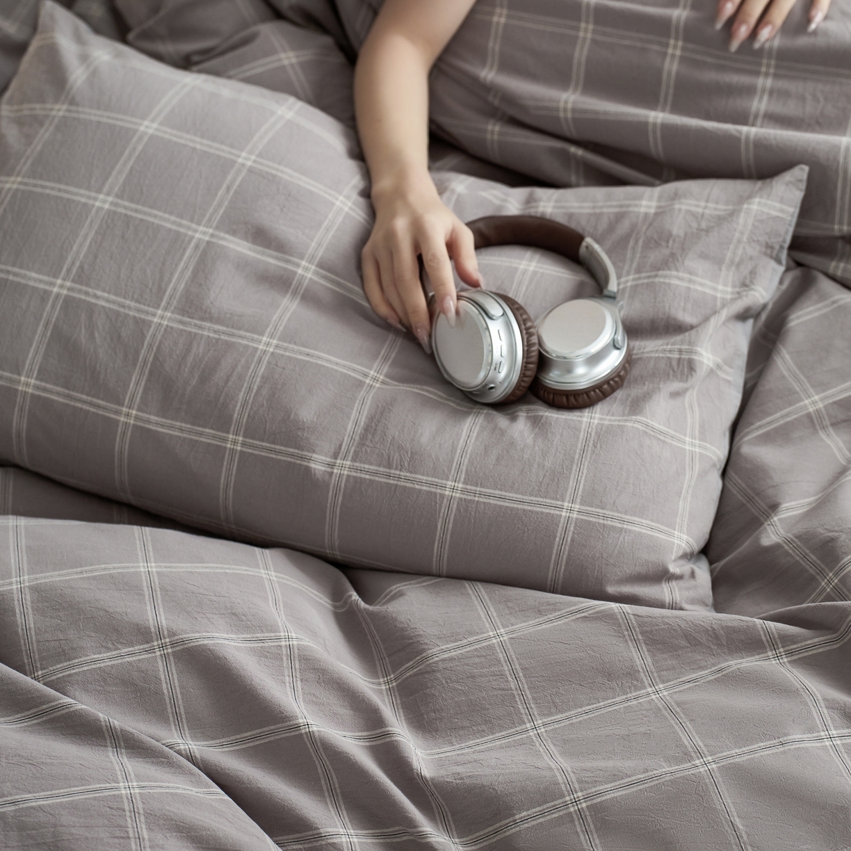 91家纺网 家纺一手货源 找家纺 （总）启程家纺 2026春夏新款全棉纯棉色织水洗棉四件套