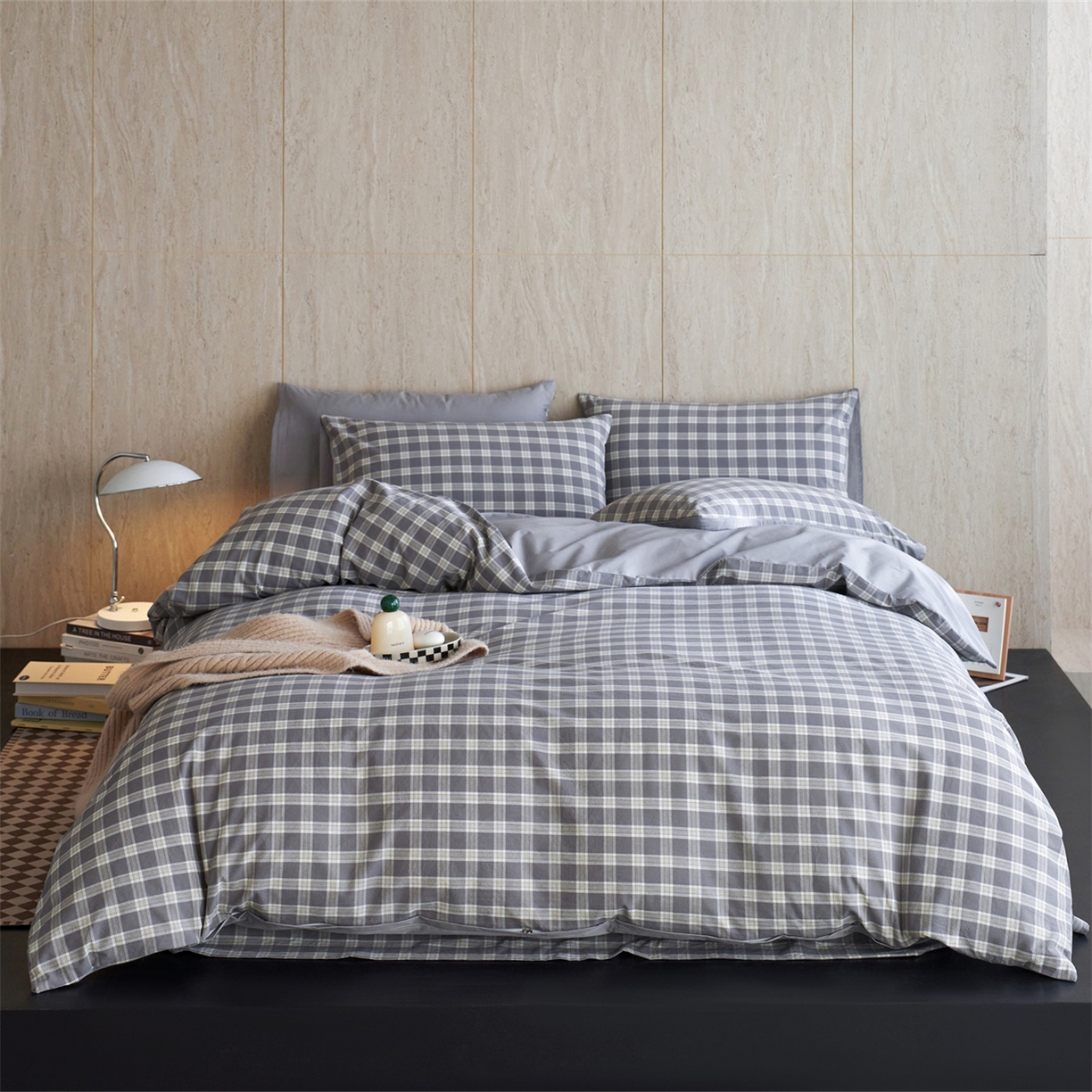 91家纺网 家纺一手货源 找家纺 启程家纺 2026新款全棉纯棉色织水洗棉单枕套枕套单件单品枕套 初遇