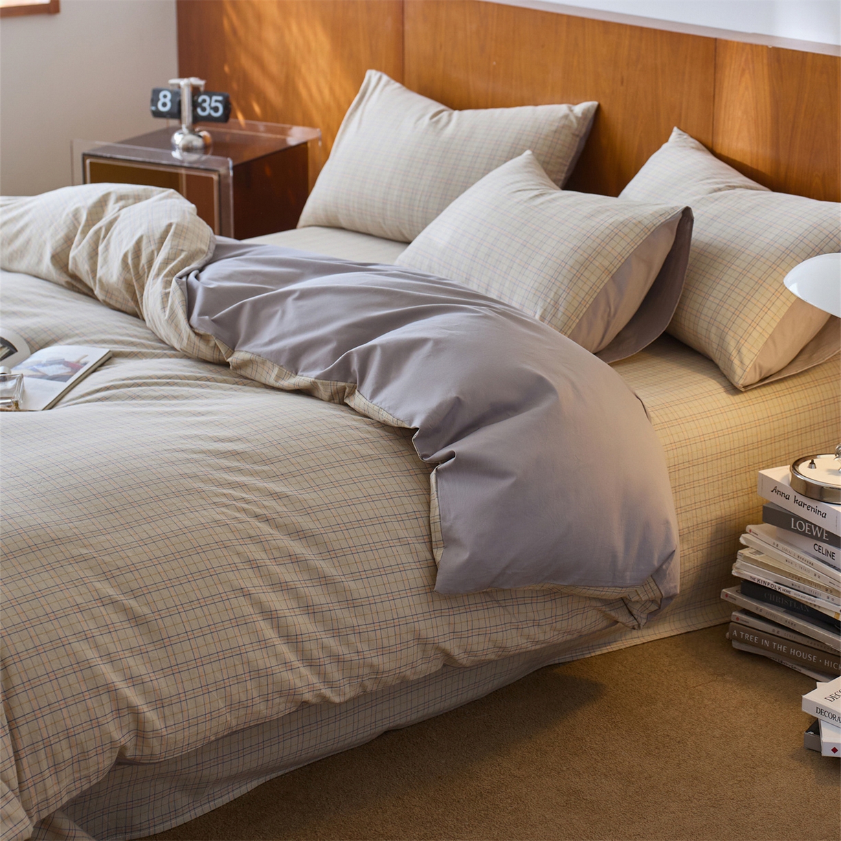 91家纺网 家纺一手货源 找家纺 启程家纺 2026新款全棉纯棉色织水洗棉单枕套枕套单件单品枕套 秋田5号