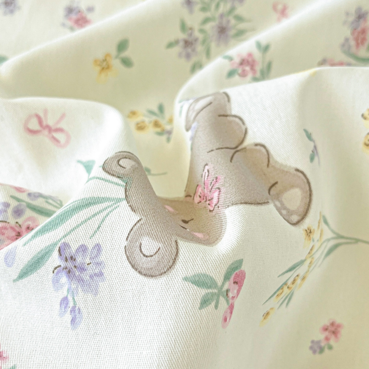 91家纺网 家纺一手货源 找家纺 铭成家纺 2026新款全棉印花小清新单枕套（提供买家秀） 花园宝贝