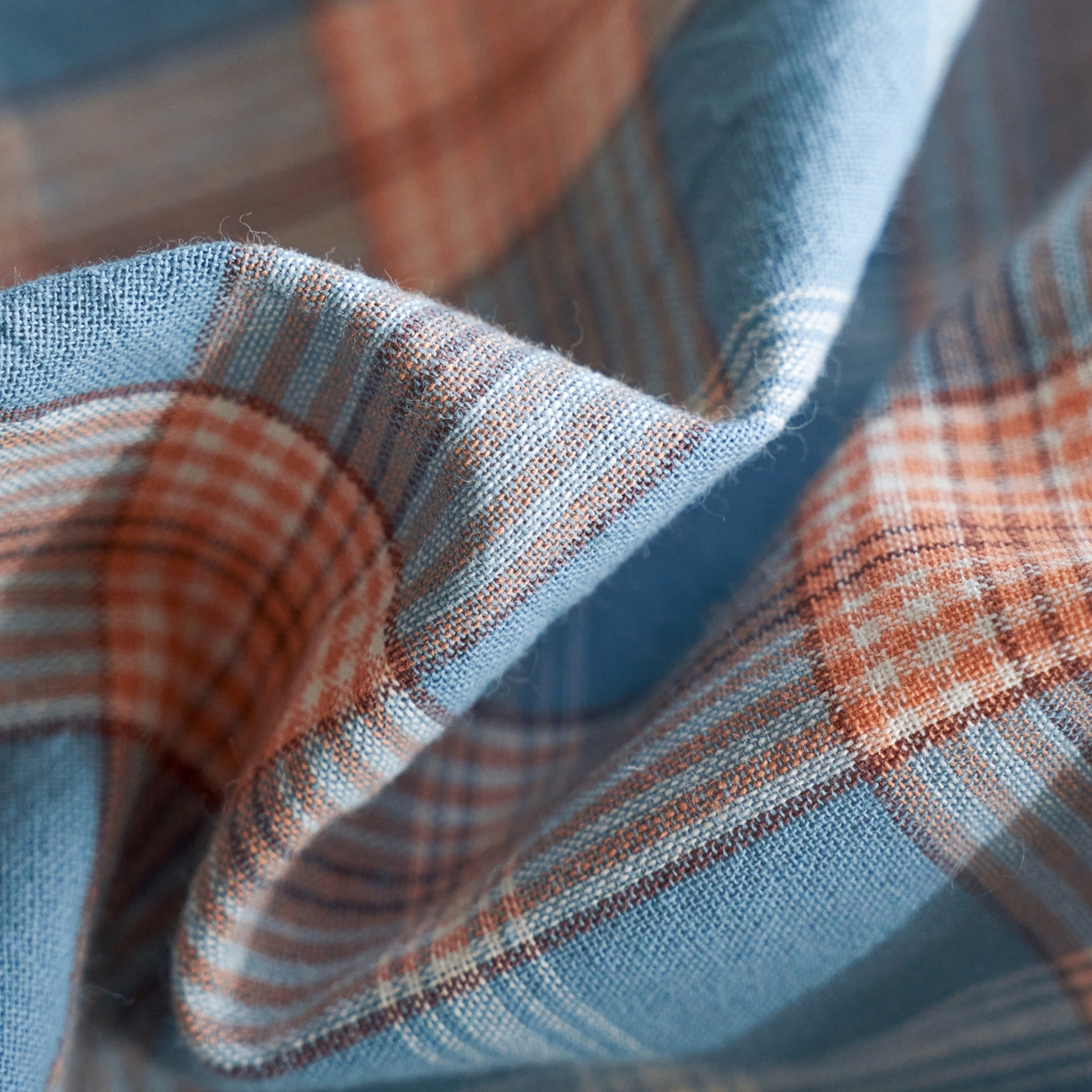 91家纺网 家纺一手货源 找家纺 启程家纺 2026春夏新款全棉纯棉色织水洗棉四件套 简格兰