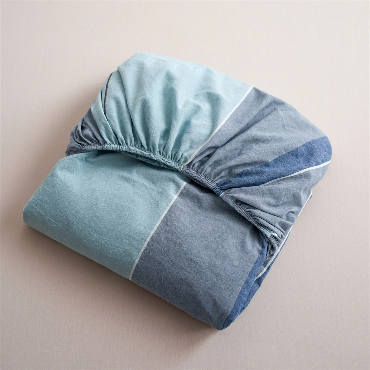 91家纺网 家纺一手货源 找家纺 启程家纺 2026新款全棉纯棉色织水洗棉单床笠床笠单件单品床笠 米亚兰