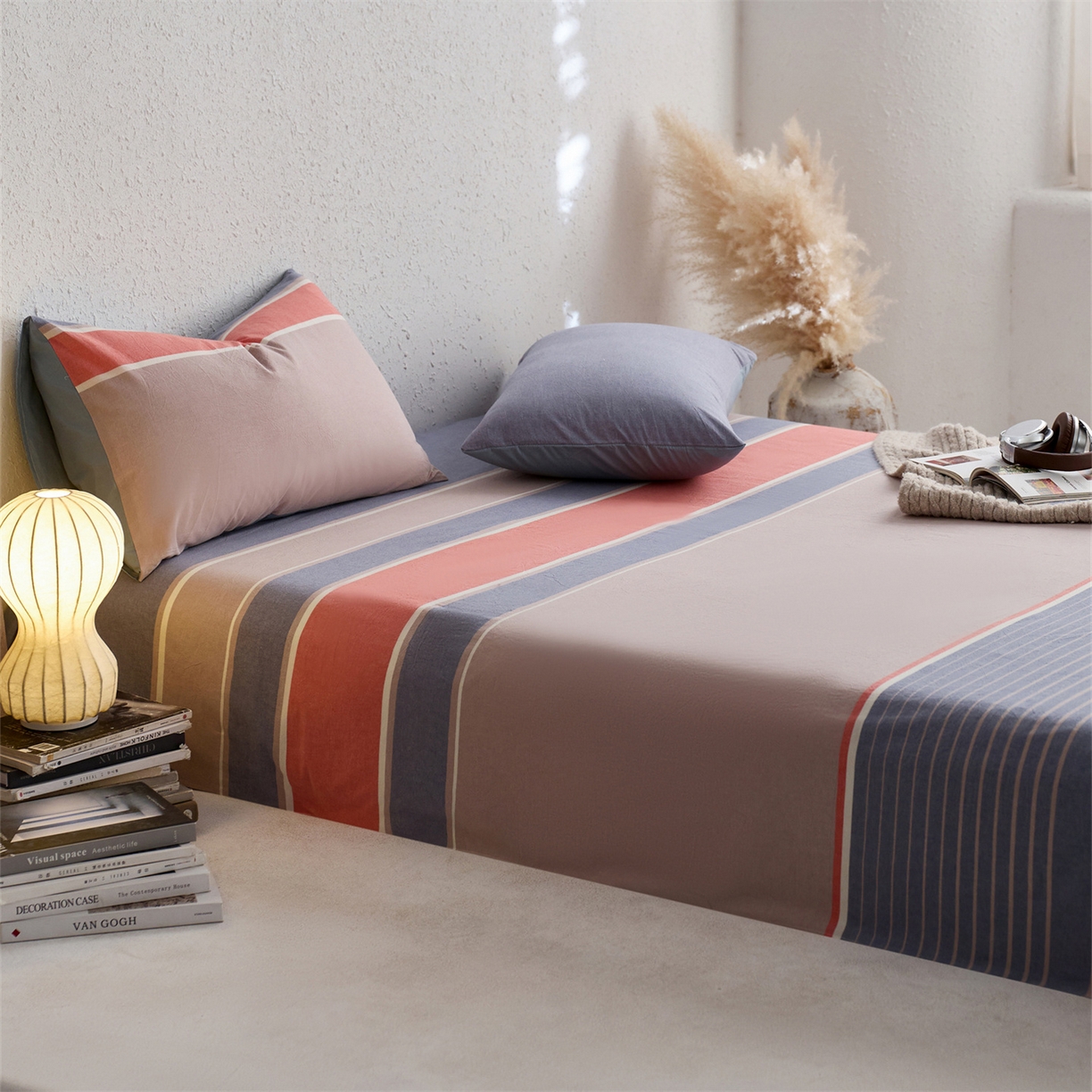 91家纺网 家纺一手货源 找家纺 启程家纺 2026新款全棉纯棉色织水洗棉单床单床单单件单品床单 土耳其