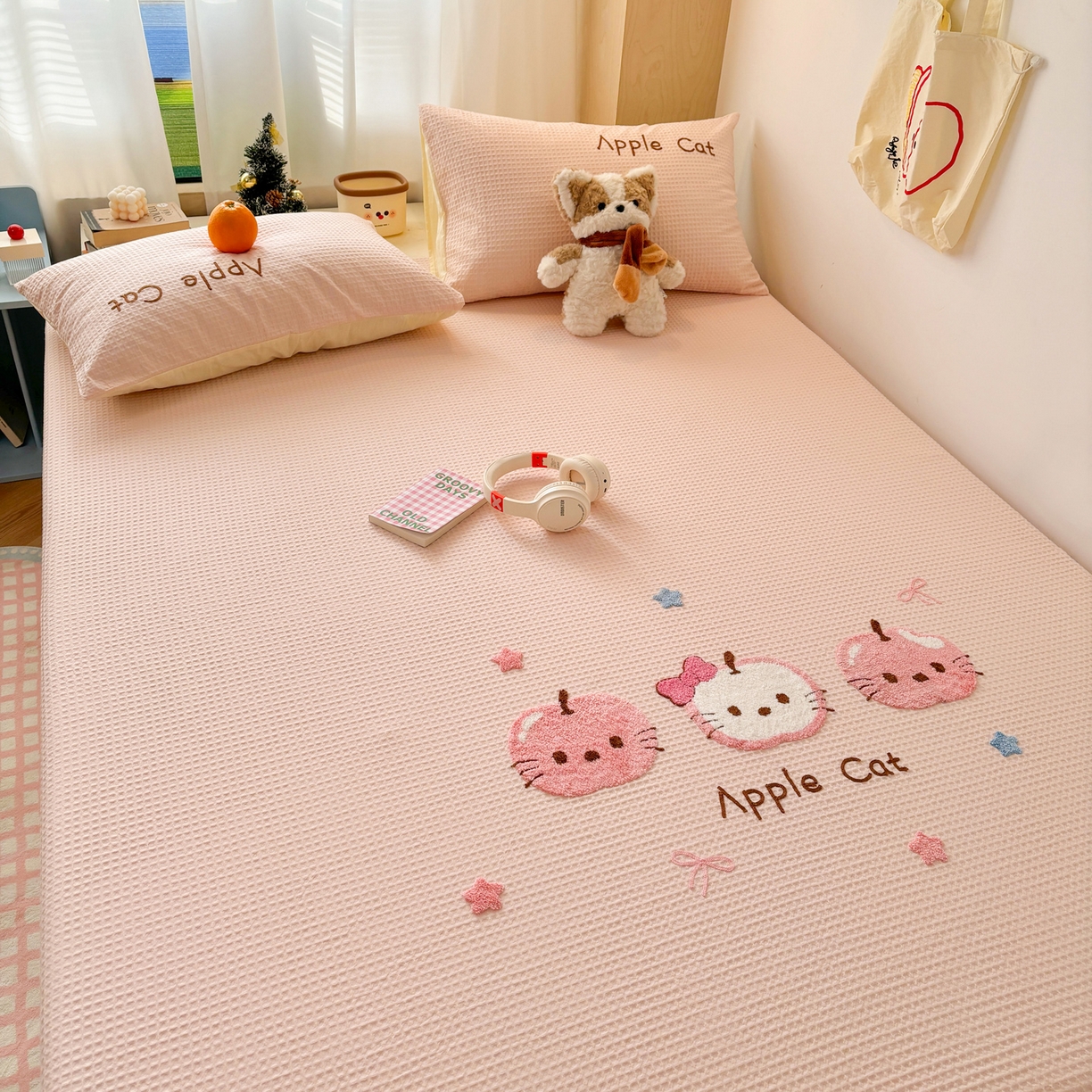 91家纺网 家纺一手货源 找家纺 （总）雅居纺家纺 2026新款全棉华夫格毛巾绣单品系列