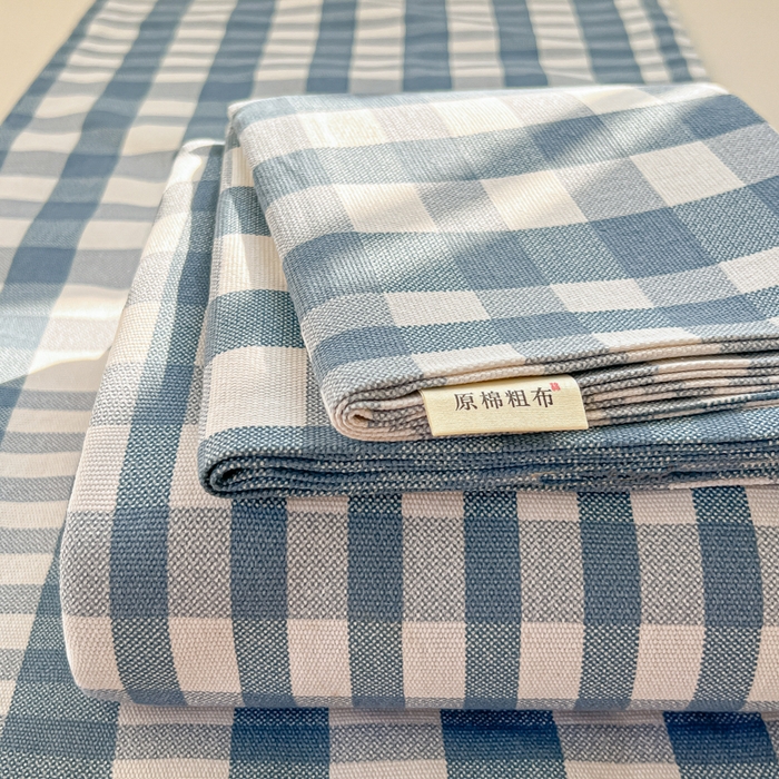 91家纺网 家纺一手货源 找家纺 （总）爱彼家纺 2026新款升级细纱老粗布床单款凉席席子单床单床单三件套