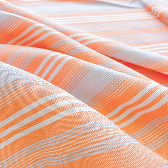 91家纺网 家纺一手货源 找家纺 爱彼家纺 2026新款升级细纱老粗布床单款凉席席子单床单床单三件套 桔灰细条