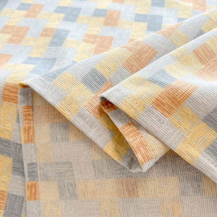 91家纺网 家纺一手货源 找家纺 爱彼家纺 2026新款升级细纱老粗布床单款凉席席子单床单床单三件套 棋盘格