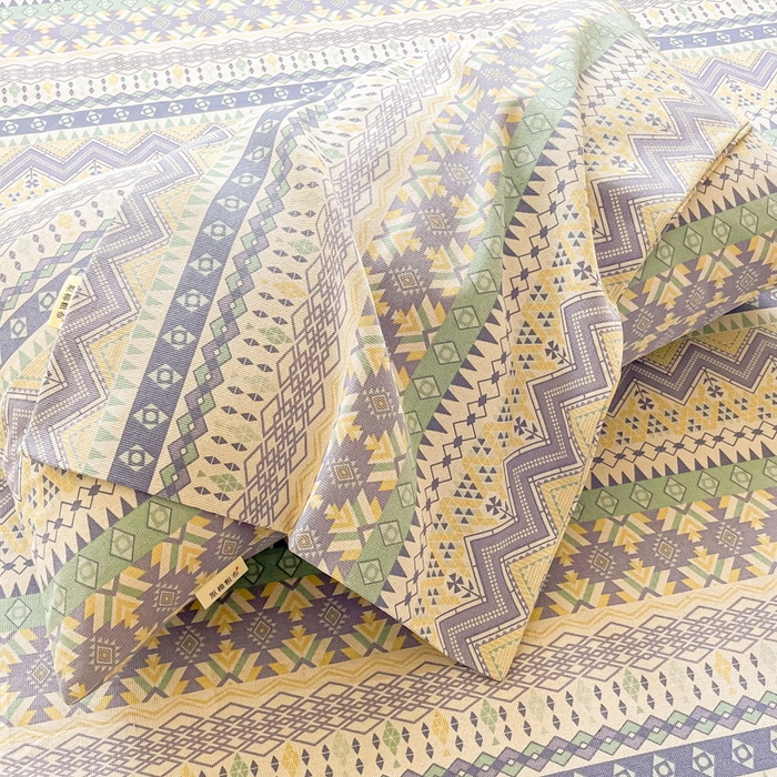 91家纺网 家纺一手货源 找家纺 爱彼家纺 2026新款升级细纱老粗布床单款凉席席子单床单床单三件套 向往米兰条