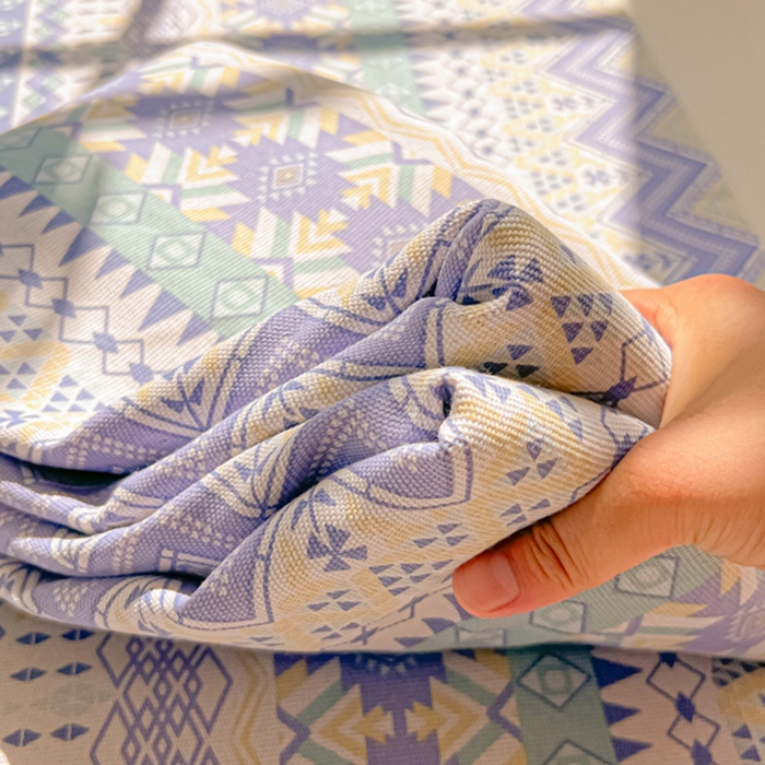 91家纺网 家纺一手货源 找家纺 爱彼家纺 2026新款升级细纱老粗布床单款凉席席子单床单床单三件套 向往米兰条