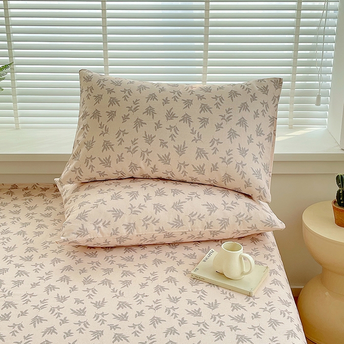 91家纺网 家纺一手货源 找家纺 爱彼家纺 2026新款古艺印花小碎花老粗布床单-粗纱系列二 深遂