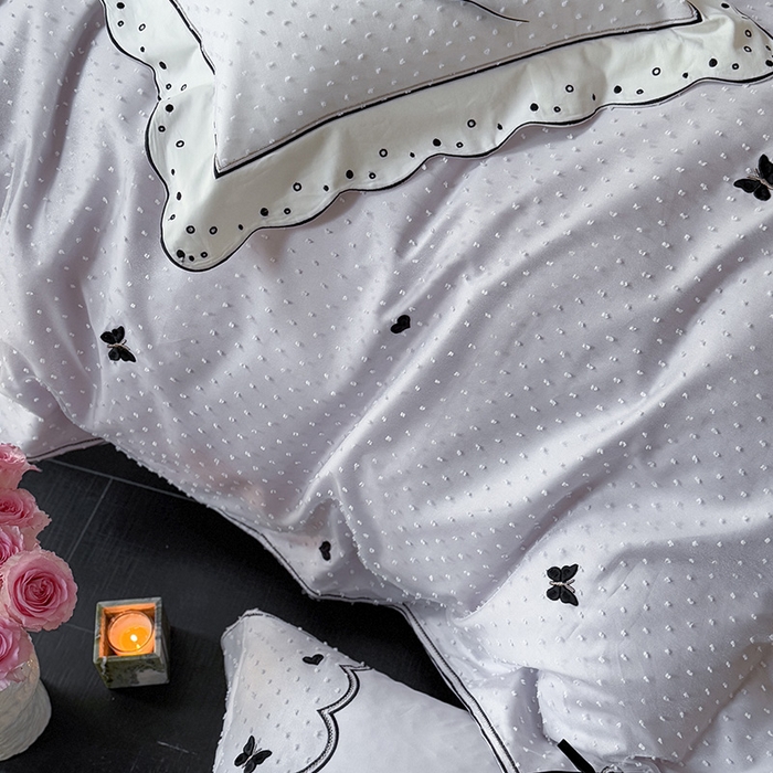 91家纺网 家纺一手货源 找家纺 （总）东方合美（原：皇家传奇） 2026新款纯棉长绒棉刺绣四件套-云小甜