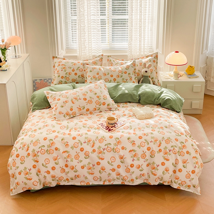 91家纺网 家纺一手货源 找家纺 （总）世爵 2026新款亲肤磨毛印花四件套