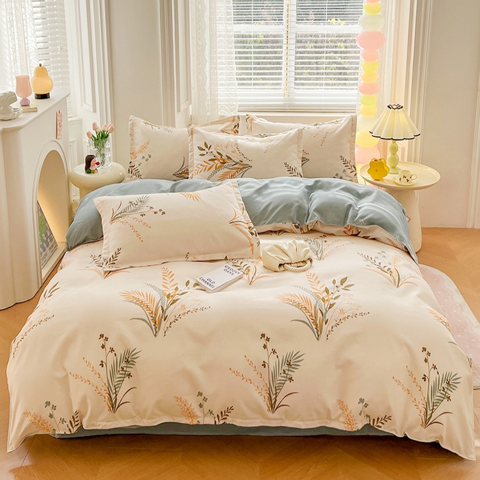 91家纺网 家纺一手货源 找家纺 （总）世爵 2026新款亲肤磨毛印花四件套