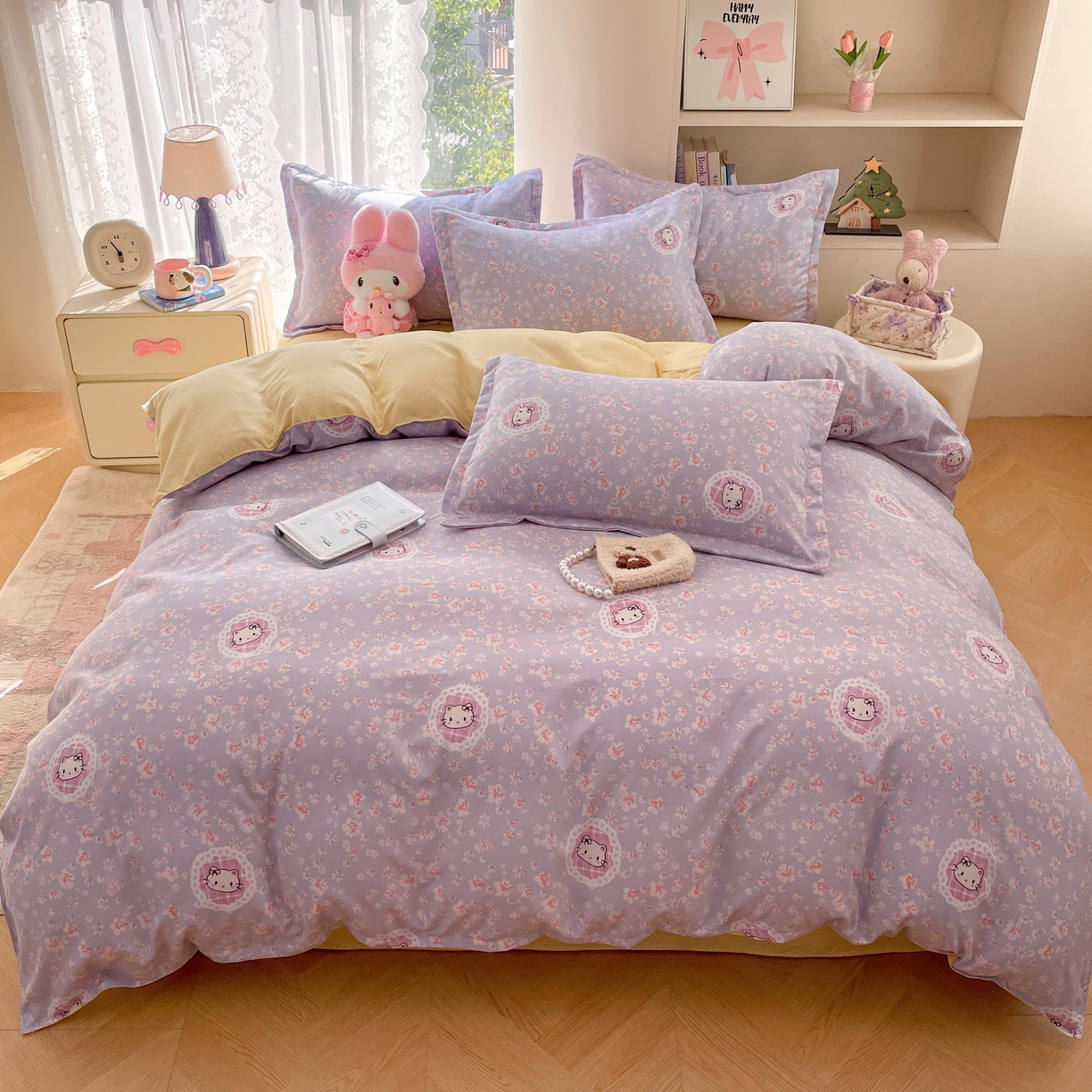 91家纺网 家纺一手货源 找家纺 （总）世爵 2026新款亲肤磨毛印花四件套