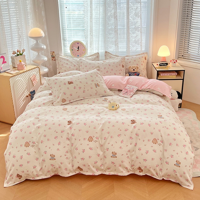 91家纺网 家纺一手货源 找家纺 （总）世爵 2026新款亲肤磨毛印花四件套