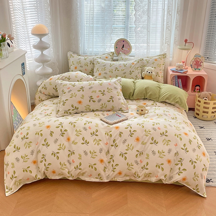 91家纺网 家纺一手货源 找家纺 （总）世爵 2026新款亲肤磨毛印花四件套