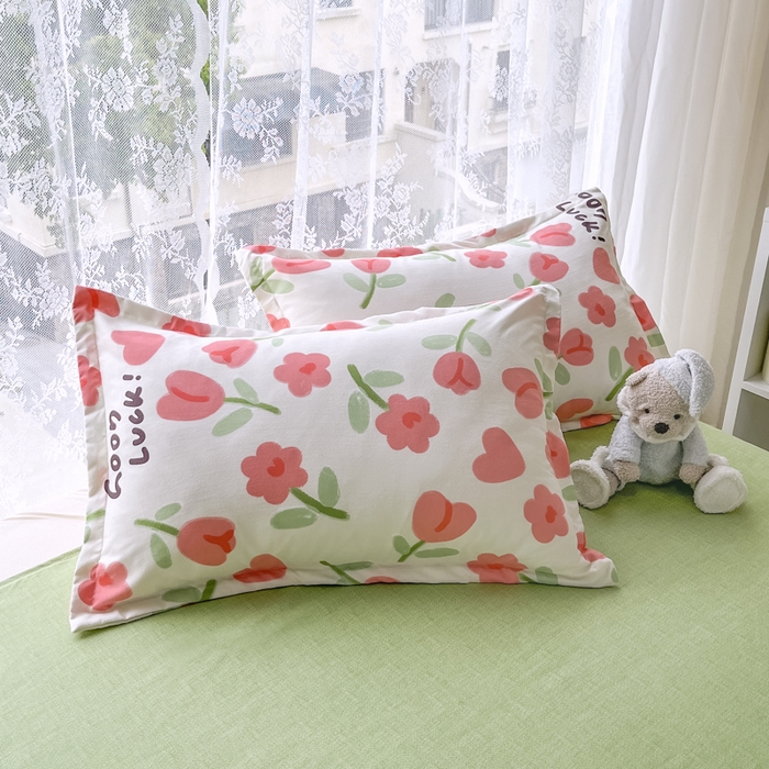 91家纺网 家纺一手货源 找家纺 世爵 2026新款亲肤磨毛印花四件套 映日逐香