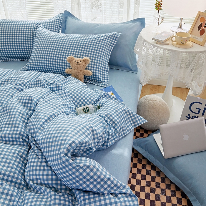 91家纺网 家纺一手货源 找家纺 世爵 2026新款亲肤磨毛印花四件套 优格兰