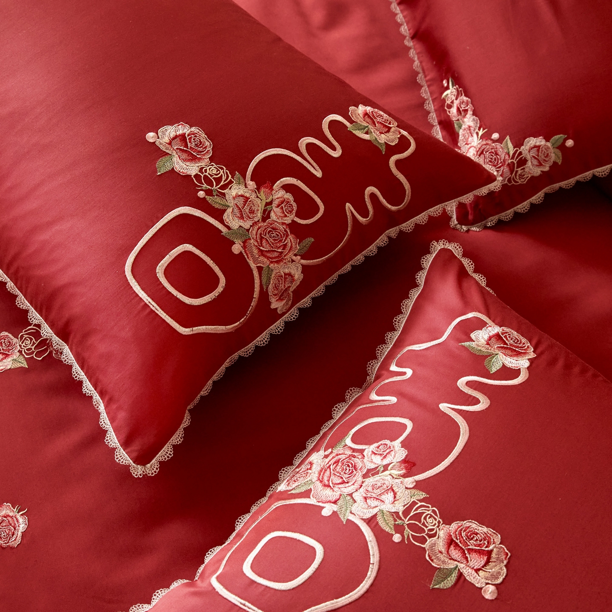 91家纺网 家纺一手货源 找家纺 （总）爱缦 2026新款花见喜系列100s pro全棉四件套-风格二（此款券后控价：标准388，大号408）