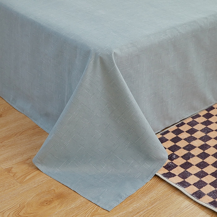 91家纺网 家纺一手货源 找家纺 世爵 2026新款亲肤磨毛印花四件套 优格绿