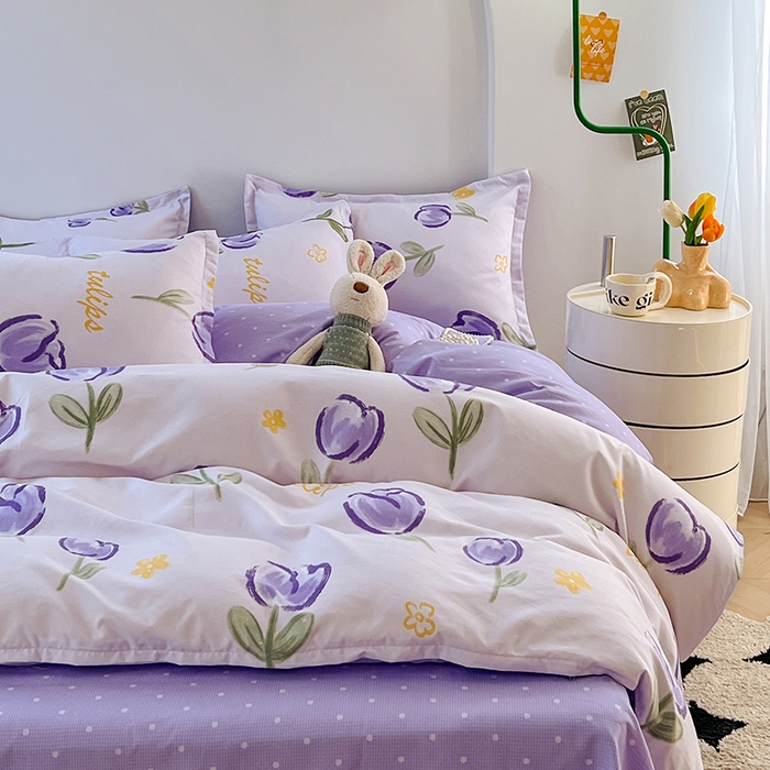 91家纺网 家纺一手货源 找家纺 （总）世爵 2026新款亲肤磨毛印花单被套