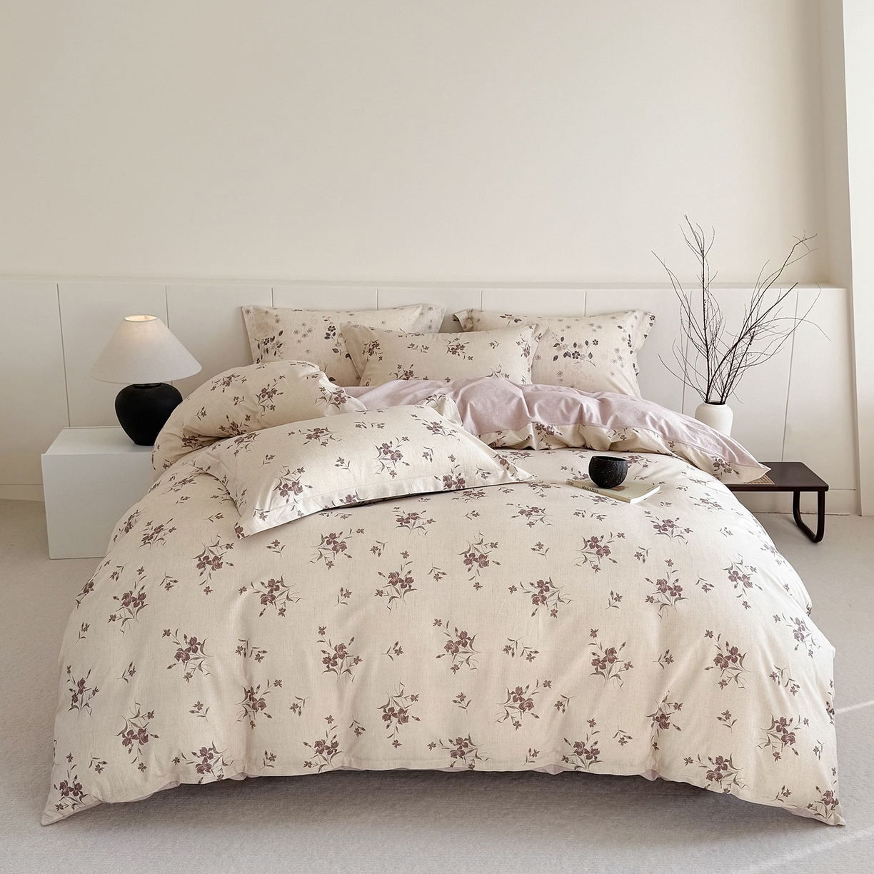 91家纺网 家纺一手货源 找家纺 （总）锦罗绣 2026新款纯棉棉麻四件套